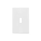 Enerlites SI8811-W Screwless Toggle One-Gang Wall Plate