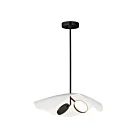 ET2 Lighting E24966-WTBK Carmen 2-Lights 14W Black Pendant