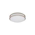 Etlin Daniels CM314D-2214D-BN 1-Light Brushed Nickel Flush Mount Light