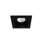 Eurofase AMIGO 28721-30-025 15W 1-Light Black 3 1/4" Square Trim LED Downlight