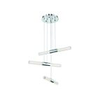 Eurofase CROSSLEY 39313-010 6-Lights Chrome 40.5W Cord Chandelier