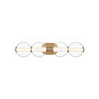 Eurofase 46810-025 18.5W Atomo Gold Vanity Light