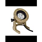 Focus Industries SL-11-LEDM1115BRS Brass 11W LED Cast Brass Underwater Light
