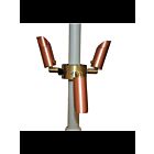 Focus Industries UL-03-COP Copper 1.5W LED Umbrella Copper Bullets Light