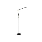 Kendal Lighting FL6901-BLK-BRS Noir/Brass/Bronze 6.5W Lampe sur pied