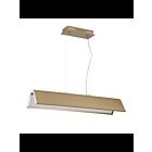 Kendal Lighting ULTIMOR PF9636-OCB-CH Brass 40W LED Pendant Bar