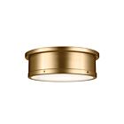 Plafonnier Kichler 52541BNB 3-lumières 180W Laiton naturel brossé