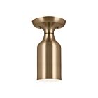 Plafonnier semi-encastré Kichler 52598CPZ 1-lumière 60W Bronze Champagne