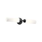 Applique murale Kichler 55074BK 2-lumières Noir
