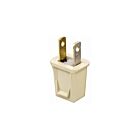 Leviton 123-PI Ivory Plastic Plug-Nema-1-15P