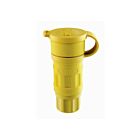 Leviton 27W76 Nma L16-20R Locking Connector & Cap