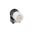 Leviton 5269-CA Black Angle Connector-Nm5-15R
