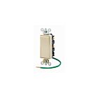 Leviton 5686-2I Double-Pole Ivory 20A Switch