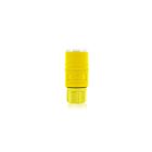 Leviton 79W47-C 15A 2P 3-Wire Inlet Connector
