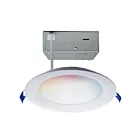 Satco S11566 12W White LED Recessed Ceiling Light CCT Selectable