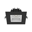 Lotus LED JXL-COB04-S15W-CCT-BK-4SR-BF-WH 15W 4" Black Square LED Recessed Light CCT Selectable