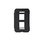 Legrand Adorne AC2PFG1 Graphite 2-Port Frame