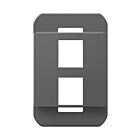 Legrand Adorne AC2PFM1 Magnesium 2-Port Frame