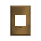 Legrand Adorne AWC1G2COF4 Coffee One-Gang Screwless Wall Plate