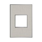 Legrand Adorne AWM1G2TL4 True Linen One-Gang Screwless Wall Plate