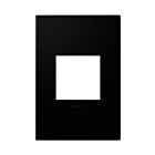 Legrand Adorne AWP1G2NK4 Black Ink One-Gang Screwless Wall Plate