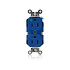 Leviton 8200-BU 15A 125V Receptacle