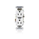 Leviton C5262-W 15A 125V Receptacle