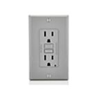 Leviton GFNT1-GY 15A 125V Receptacle