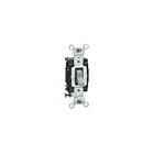Leviton csb4-15w White Toggle Switch