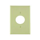 Leviton pj7-i Ivory Wallplate 1 Gangs