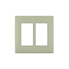 Leviton rewp2-ns Navajo Sand Wallplate 2 Gangs