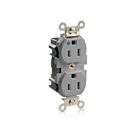 Leviton M8200-GY 15A 125V Receptacle
