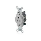 Leviton T5015-GY 15A 125V Receptacle