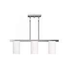 Livex Lighting 1326-91 Astoria 3-Lights 300W Brushed Nickel Chandelier