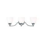 Livex Lighting 13673-05 Somerville 3-Lights 300W Polished Chrome Bath Vanity Light