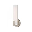 Livex Lighting Lund 16361-91 10W Brushed Nickel LED Wall Sconce