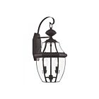 Livex Lighting Monterey 2251-07 2-Lights 120W Bronze Wall Lantern