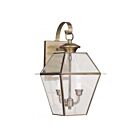 Livex Lighting Westover 2281-01 2-Lights 120W Antique Brass Wall Lantern