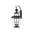 Livex Lighting Georgetown 2366-07 4-Lights 240W Bronze Wall Lantern