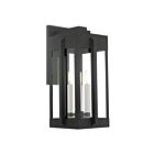Livex Lighting 27715-04 Lexington 3-lights 180W Black Outdoor Wall Lantern