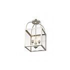 Livex Lighting Milford 4037-91 3-Lights 180W Brushed Nickel Convertible Semi Flush Mount or Pendant