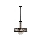 Livex Lighting 40694-12 Varick 5-Lights 300W Satin Brass Chandelier