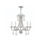 Livex Lighting 40875-92 Daphne 5-Lights 300W English Bronze Chandelier