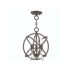 Livex Lighting 40903-92 Aria 3-Lights 180W English Bronze Convertible Semi Flush Mount or Chandelier