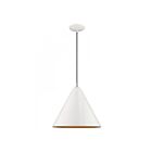 Livex Lighting 41176-69 Pendants 1-Light 60W Shiny White Pendant