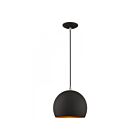 Livex Lighting 41181-04 Pendants 1-Light 60W Black Pendant