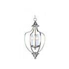 Livex Lighting Home Basics 4170-91 3-Lights 180W Brushed Nickel Convertible Semi Flush Mount or Chandelier