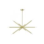 Livex Lighting 46777-46 Soho 10-Lights 600W Black Chrome Chandelier