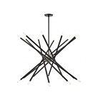 Livex Lighting 46779-91 Soho 20-Lights Brushed Nickel Chandelier