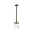Livex Lighting 50530-64 Ashton 1-Light 60W Hand Applied Palacial Bronze Pendant